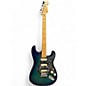 Used 2017 Fender Player Stratocaster HSS Plus Top Blue Burst Solid Body Electric Guitar