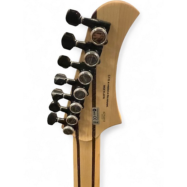 Used Fgn Fujigen J-Standard Mythic 7-String  Ash Trans Black Solid Body Electric Guitar