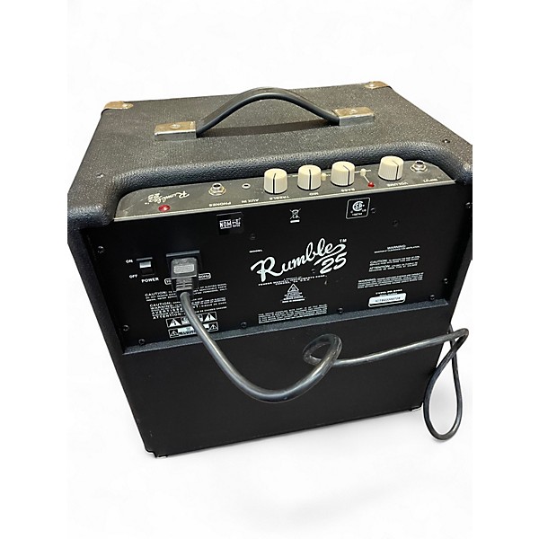 Used Fender Rumble 25 25W 1x8 Bass Combo Amp