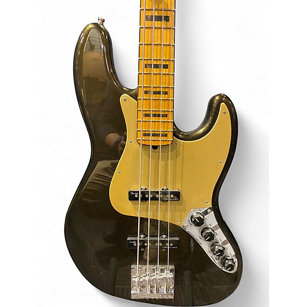 Used Fender American Ultra Jazz Bass TEXAS TEA Electric Bass Guitar