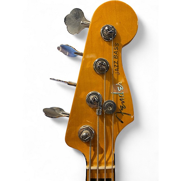 Used Fender American Ultra Jazz Bass TEXAS TEA Electric Bass Guitar