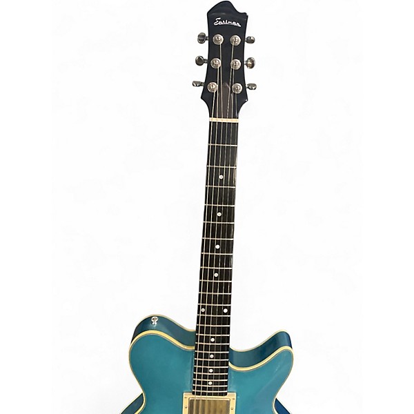 Used Eastman Romeo LA Celestine Blue Hollow Body Electric Guitar