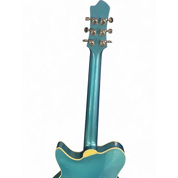 Used Eastman Romeo LA Celestine Blue Hollow Body Electric Guitar