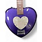 Used Daisy Rock Debutante Heartbreaker Short Scale METALLIC PURPLE Electric Guitar
