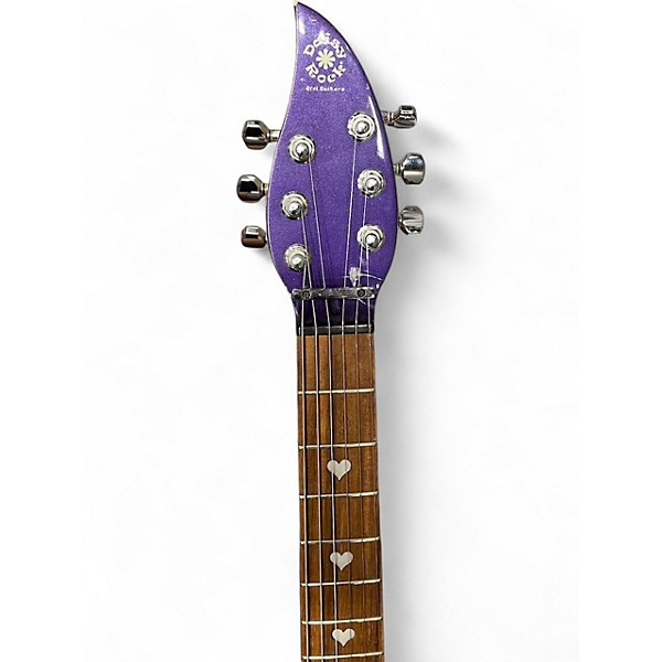 Used Daisy Rock Debutante Heartbreaker Short Scale METALLIC PURPLE Electric Guitar