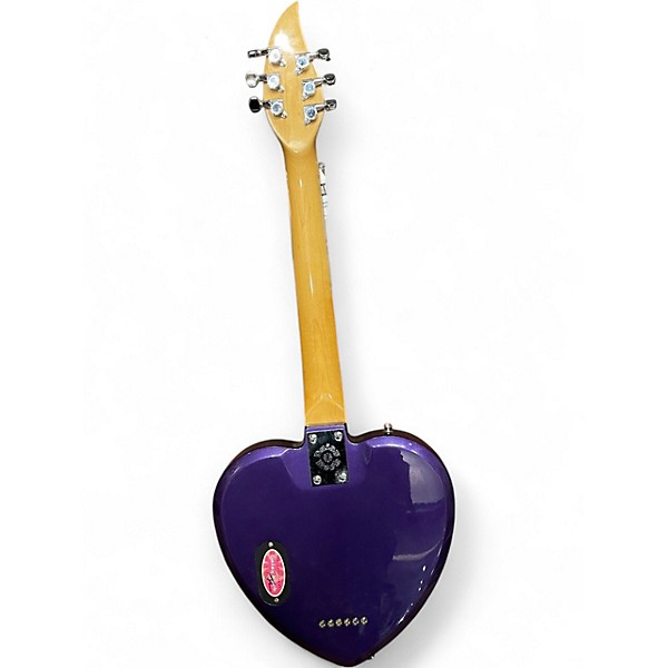Used Daisy Rock Debutante Heartbreaker Short Scale METALLIC PURPLE Electric Guitar