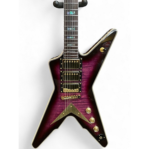 Used Firefly PRO FFVX MAGENTA BURST Solid Body Electric Guitar