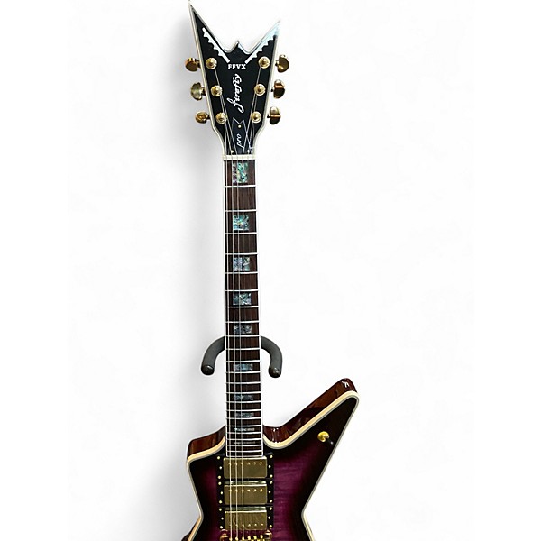 Used Firefly PRO FFVX MAGENTA BURST Solid Body Electric Guitar