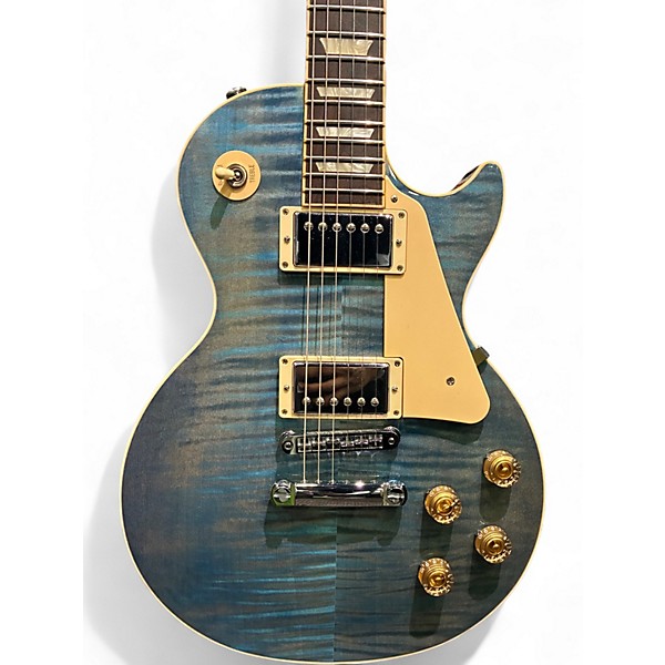 Used Gibson 120th Anniversary Les Paul Traditional Ocean Blue Solid Body Electric Guitar