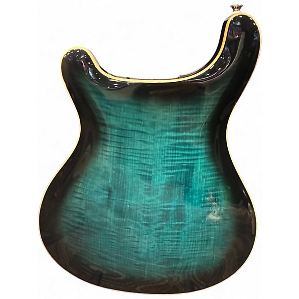 Used PRS SE HOLLOWBODY II PIEZO PEACOCK BLUE Hollow Body Electric Guitar