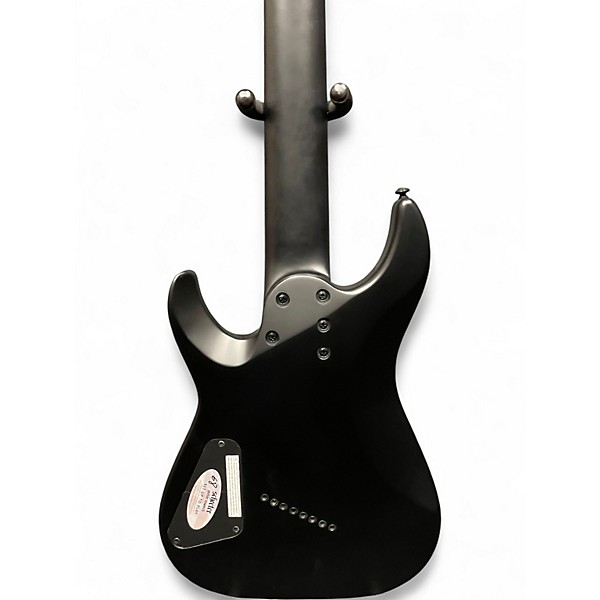 Used Schecter Guitar Research DAMIEN-8 MS Satin Black Solid Body Electric Guitar