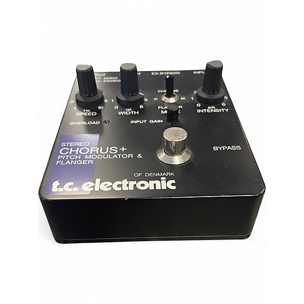 Used TC Electronic Stereo Chorus + Pitch Modulator and Flanger Effect Pedal
