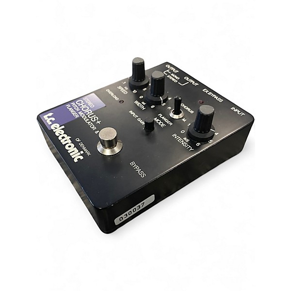 Used TC Electronic Stereo Chorus + Pitch Modulator and Flanger Effect Pedal