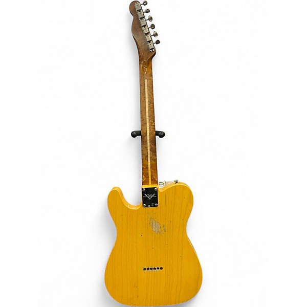 Used Fender MVP 50S TELECASTER RELIC  Butterscotch Blonde Solid Body Electric Guitar