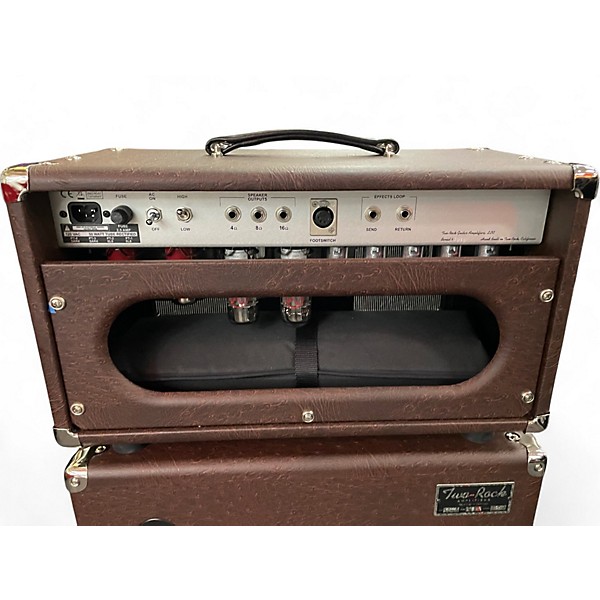 Used Two Rock CLASSIC 50 REVERB with 1X12 CABINET Guitar Stack