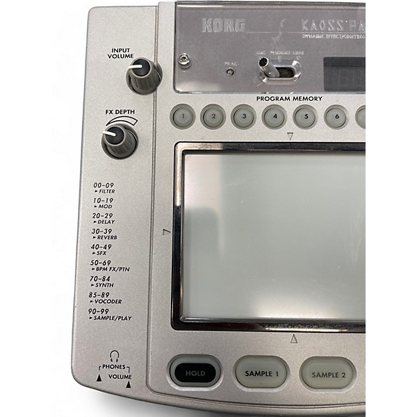Used 2006 KORG Kaoss Pad 3 Plus Multi Effects Processor