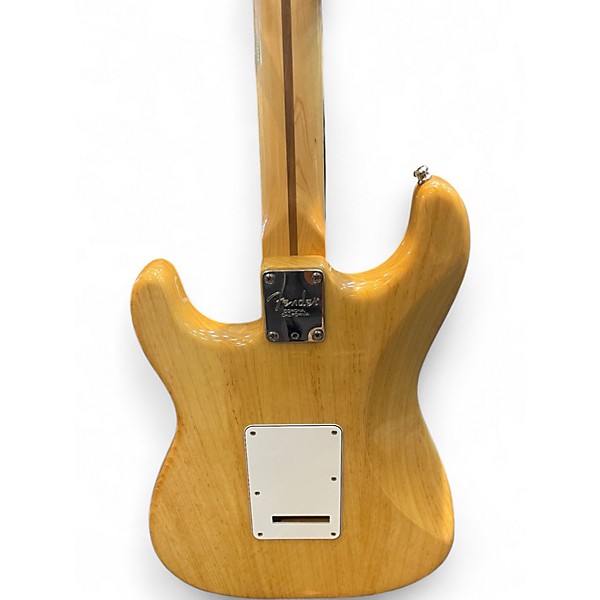 Used 2000 Fender American Standard Stratocaster Natural Solid Body Electric Guitar