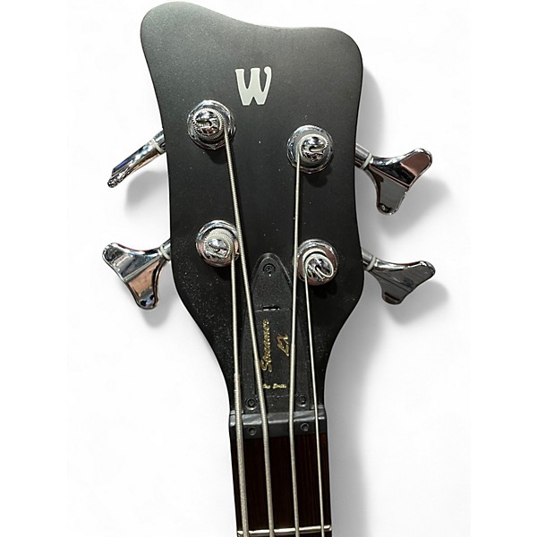 Used 2017 Warwick Streamer LX 4 String Trans Red Electric Bass Guitar