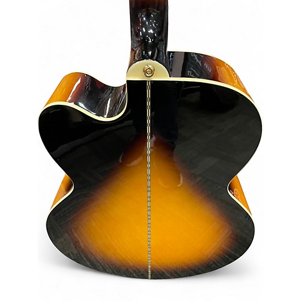 Used Epiphone J-200EC Studio 2 Color Sunburst Acoustic Electric Guitar