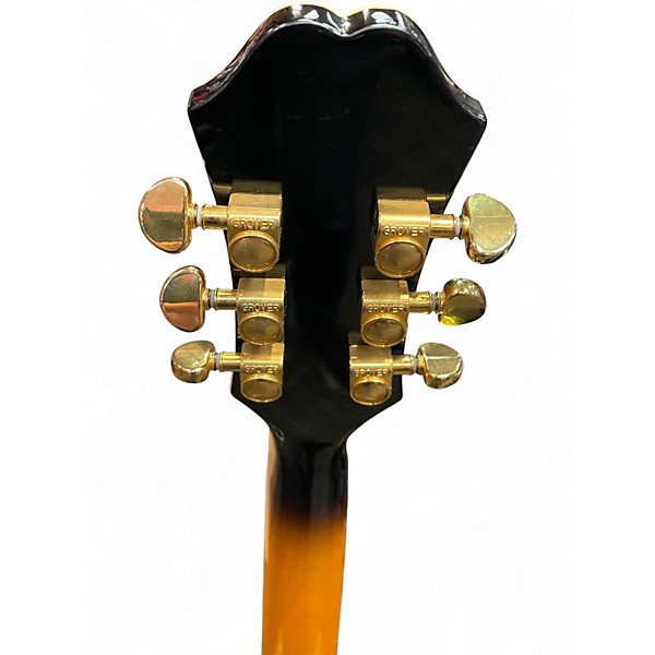 Used Epiphone J-200EC Studio 2 Color Sunburst Acoustic Electric Guitar