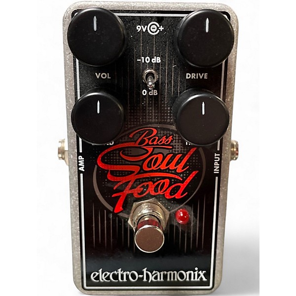 Used Electro-Harmonix Bass Soul Food Overdrive Bass Effect Pedal