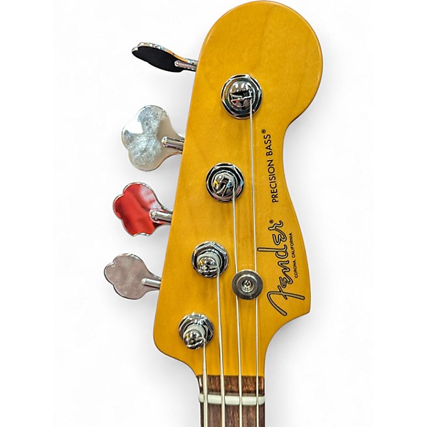 Used Fender American Professional II Precision Bass 3 Color Sunburst Electric Bass Guitar