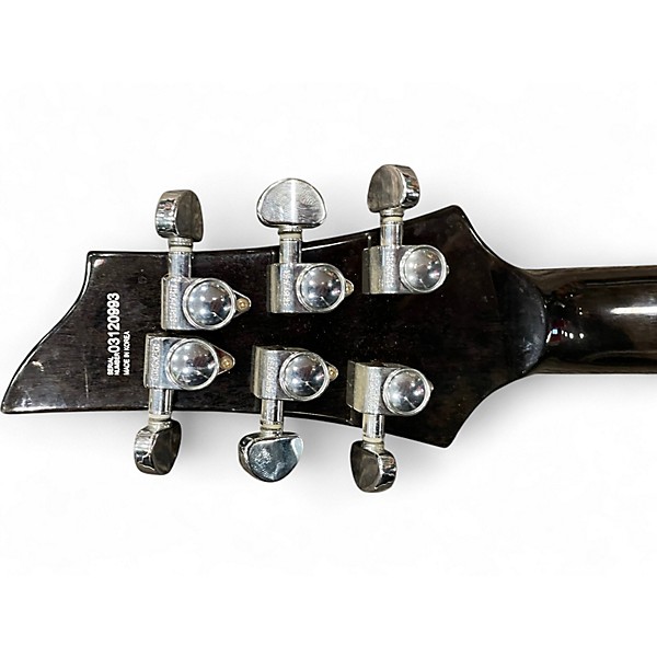 Used Schecter Guitar Research C1 E/A Trans Black Hollow Body Electric Guitar