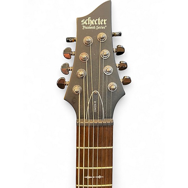 Used Schecter Guitar Research Omen 8 RED Solid Body Electric Guitar