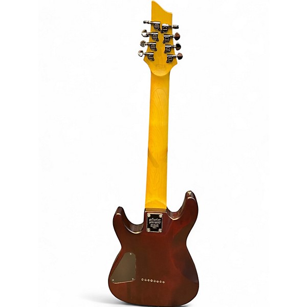 Used Schecter Guitar Research Omen 8 RED Solid Body Electric Guitar