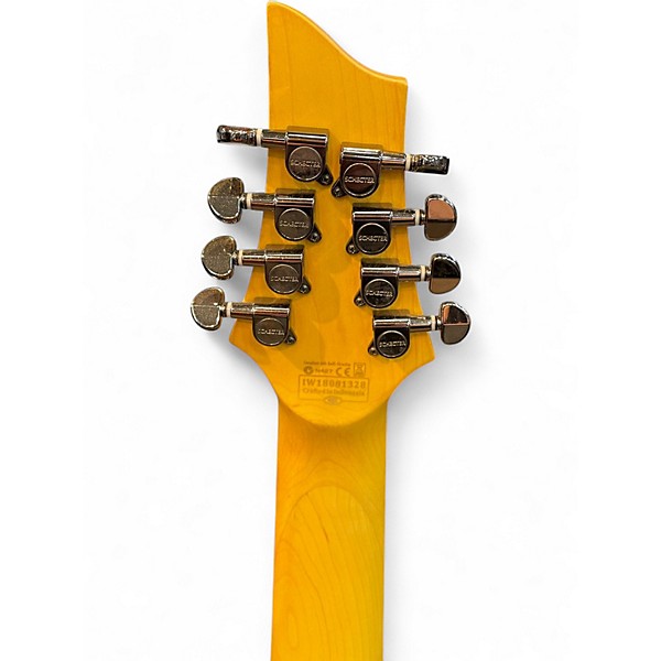 Used Schecter Guitar Research Omen 8 RED Solid Body Electric Guitar