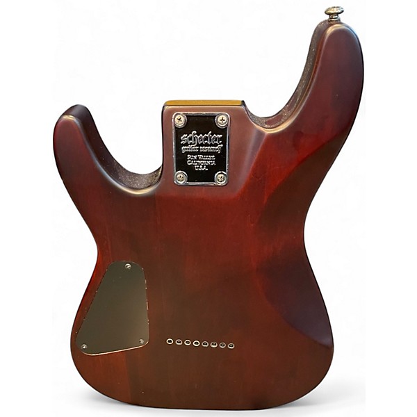 Used Schecter Guitar Research Omen 8 RED Solid Body Electric Guitar