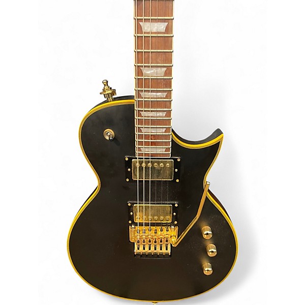 Used Harley Benton SC Custom Line Black Solid Body Electric Guitar