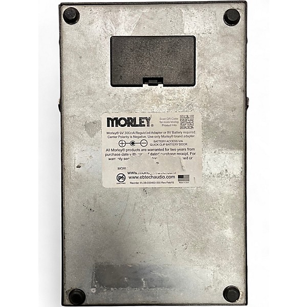 Used Morley Steve Vai Bad Horsie Wah Effect Pedal