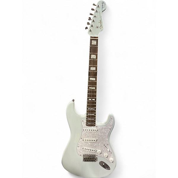 Used Fender Kenny Wayne Shepherd Stratocaster Powder Blue Solid Body Electric Guitar