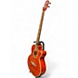 Used Takamine G-series Bass Trans Orange Acoustic Bass Guitar