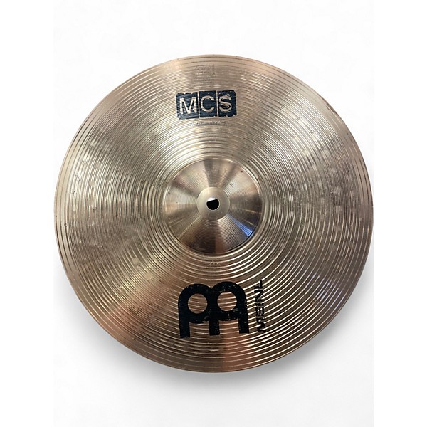 Used MEINL 14in MCS Medium HiHat Pair Cymbal
