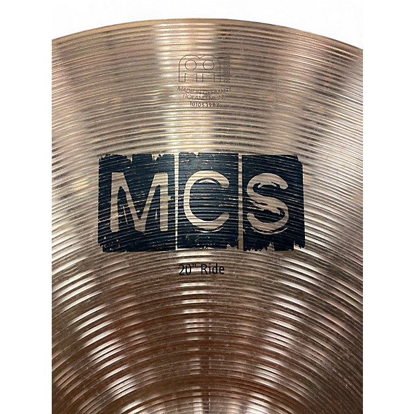 Used MEINL 20in MCS Ride Cymbal