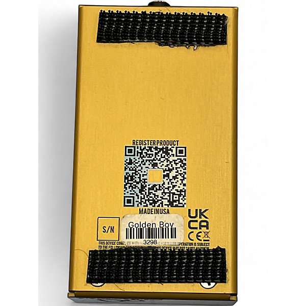 Used Jackson Audio Golden Boy Effect Pedal