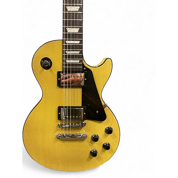 Used Gibson Les Paul Standard Mahogany Top TV Yellow Solid Body Electric Guitar
