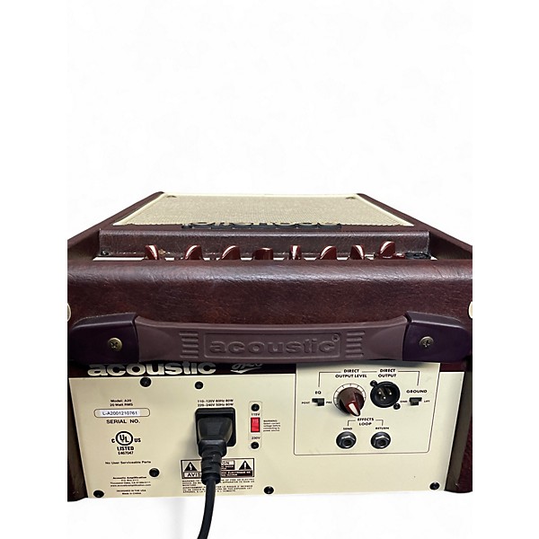 Used Acoustic A20 20W Acoustic Guitar Combo Amp