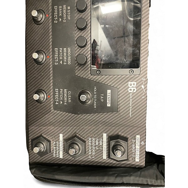 Used Zoom B6 w/EXPRESSION Effect Processor