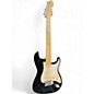 Used Fender JUNIOR COLLECTION STRAT Black Solid Body Electric Guitar thumbnail