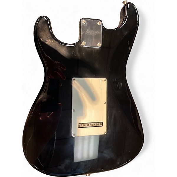 Used Fender JUNIOR COLLECTION STRAT Black Solid Body Electric Guitar