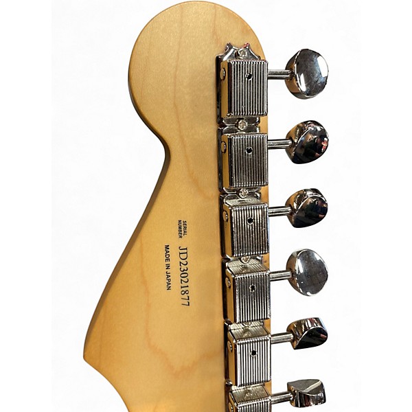 Used Fender JUNIOR COLLECTION STRAT Black Solid Body Electric Guitar