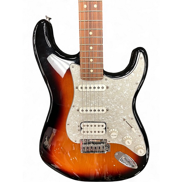 Used Fender Standard Stratocaster 2 Color Sunburst Solid Body Electric Guitar
