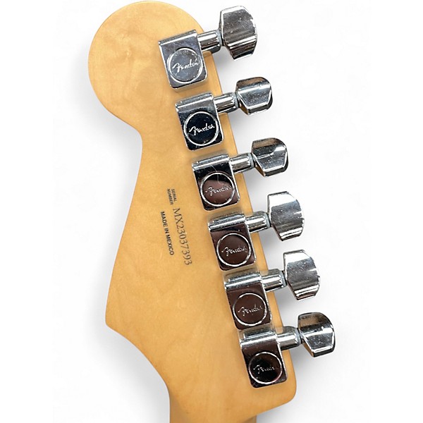 Used Fender Standard Stratocaster 2 Color Sunburst Solid Body Electric Guitar