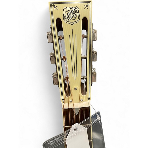 Used National Deluxe Vintage Steel Nickel Resonator Guitar