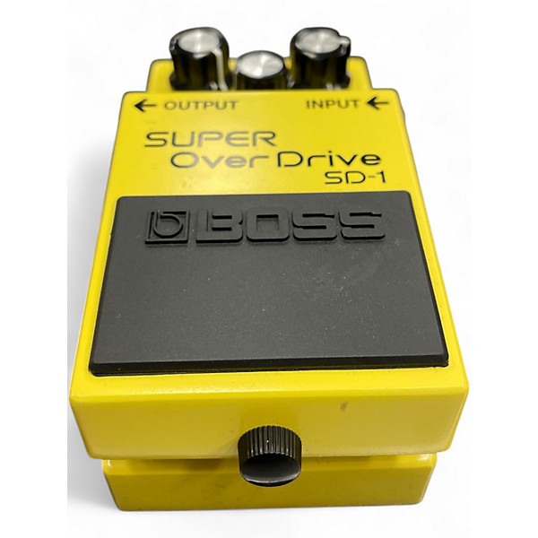 Used BOSS SD1 Super Overdrive Effect Pedal