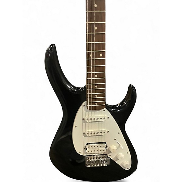 Used Carlo Robelli DOUBLE CUT Black Solid Body Electric Guitar