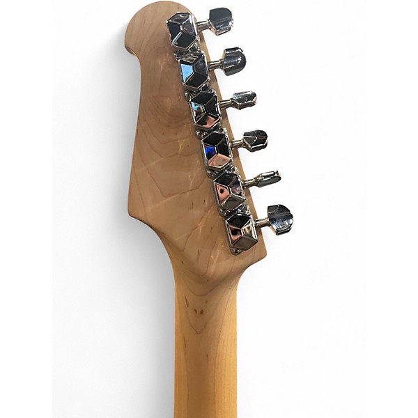 Used Carlo Robelli DOUBLE CUT Black Solid Body Electric Guitar